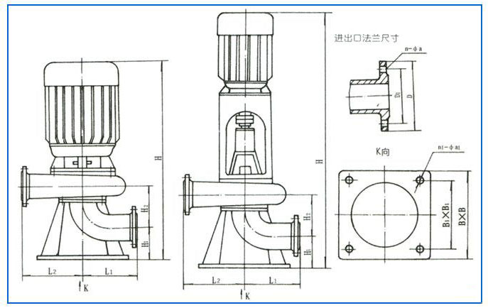 LW型直立式無(wú)堵塞排污泵